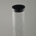 plastic cosmetic rigid see-through plastic tube