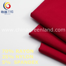 Twill Rayon Nylon Spandex Fabric to Trousers Garment (GLLML459)