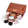 Genuine Leather Satchel Purse for Women