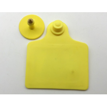 Plastic animal ear tag for sheep and livestock