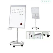 Office Mobile White Flip Chart Bewegliches Whiteboard mit Staffelei