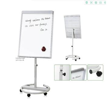 Office Mobile White Flip Chart Bewegliches Whiteboard mit Staffelei