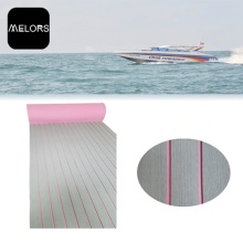 Tapis de sol synthétiques adhésifs Melors Tapis de bateau en teck