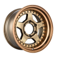 Aluminum Alloy SUV Wheel Bronze With Rivet