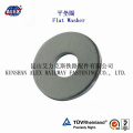 Carbon Steel Rail Plain Washer