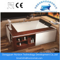 2 person corner apron bathtub