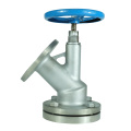 ss304 discharge globe valve flange type globe valve