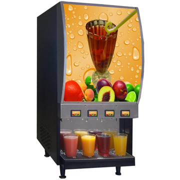 Dispensador de jugo caliente y fría comercial