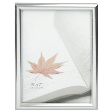 Silver 13x18cm Plastic Photo Frame