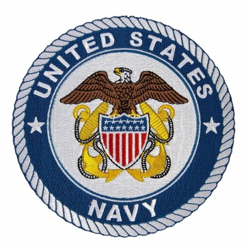 United States Navy Patch bestickt