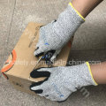 ANSI Cut Level A4 Work Glove with Nitrile Coated