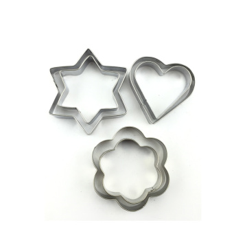 Different shape biscuit cookie cutter star press mold