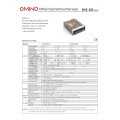 Omwo Wxe-120d-a Dual Output Switching Power Supply