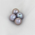 Snh Grey Color Natural Dye Color Loose Pearls