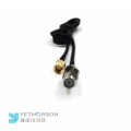 Adaptador de conector hembra F a conector macho SMA con cable coaxial RF flexible