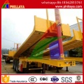 Skeleton Hydraulic Self Dump Tipping Container Semi Trailer