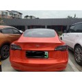 PVC Ultra Gloss Lava Orange Vinyl Wrap