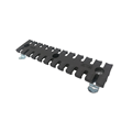 SVLEC Black Strain Relief Plate Cable Fixing Plate