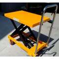 300kg Hand Crank Table Lift Mechanism Trolley Wheelbarrow