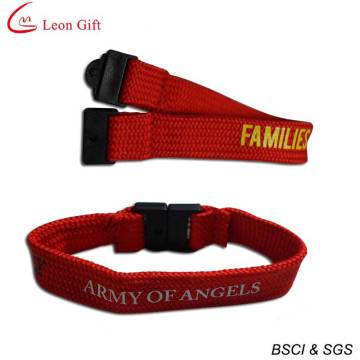 Cheap Custom Logo Army Wristband (LM1487)