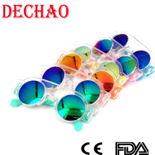 Прекрасный горячий продавать многоцветной популярные дети солнцезащитные очки оптом