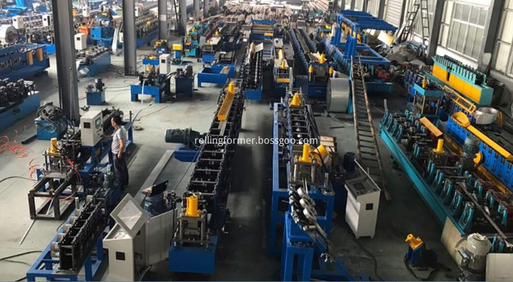 CW UW frame roll forming machine