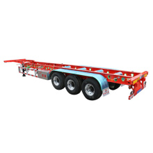 20 Foot 3 Axles Used Skeleton Semi Trailer