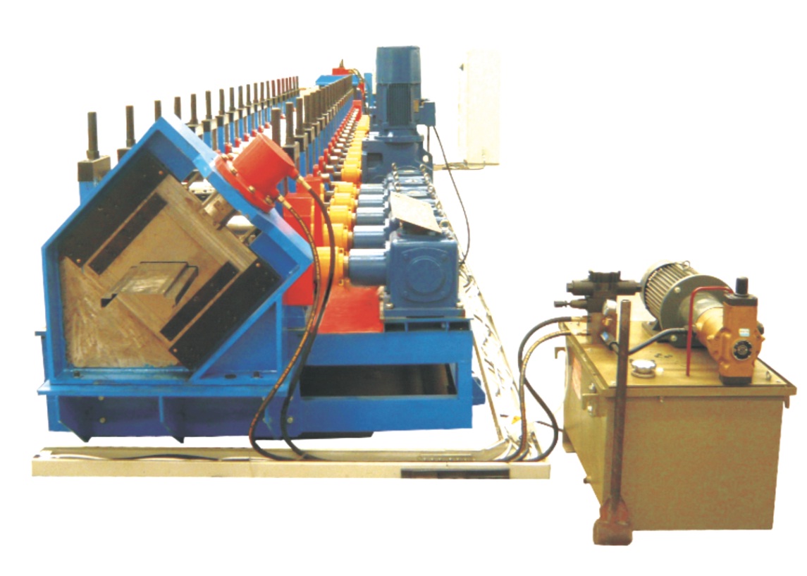 Steel Door Frame Press Roll Forming Machine