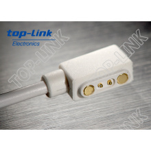 Connecteur magnétique à 2 broches Pogo Pin avec câble USB