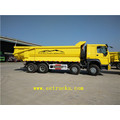 HOWO 12 Wheeler Sand Tipper Trucks