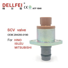 Valve de commande d&#39;aspiration SCV 294200-0190 pour Hino Isuzu