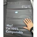 Kompostierbare Mailer mit Umschlägen zu Postsäcken auf Lager