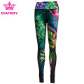 Pantalon de yoga de sublimation de colorant