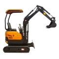 new 1.5 ton mini backhoe crawler excavator price