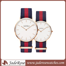 Nueva colección de relojes de pareja de moda reloj de acero inoxidable (RS1197)