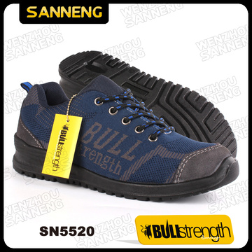 Sapato Casual segurança novo PU/PU Outsole com Toe composto (SN5520)