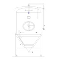 Stainless Steel Craft Beer Fermentation Tank