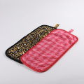 Soft microfiber printed make up remover towels