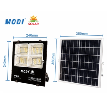 High temperature resistant LED solar flood light