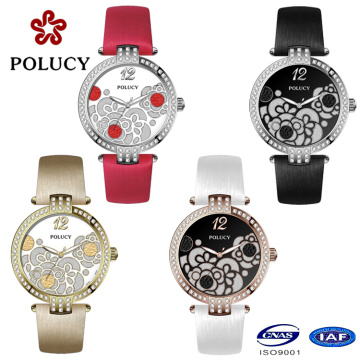 Watch Facotry OEM Women Watches with Slim Stones