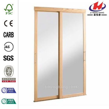 Savoy Mirror Steel Frame Interior Sliding Door