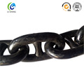 Stud Link Anchor Chain U2 / U3 Grade Black Painting