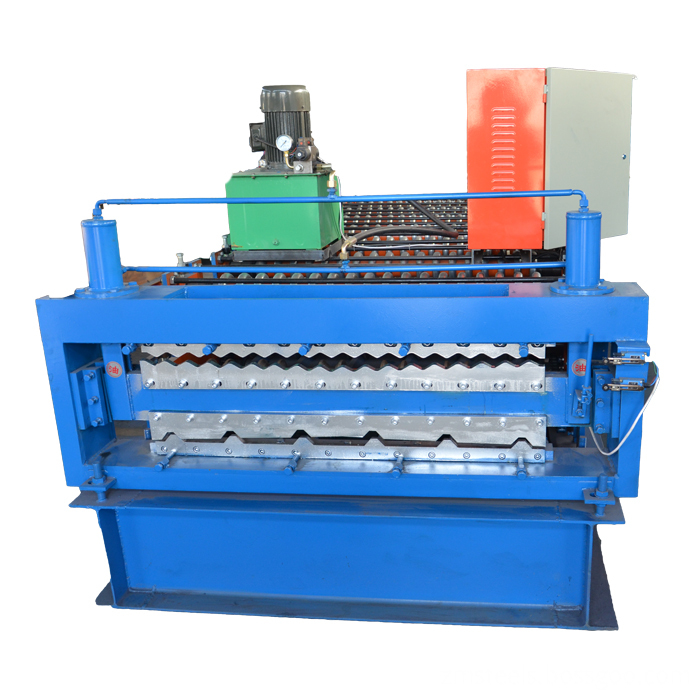 double layer glazed tile roll forming machine r72