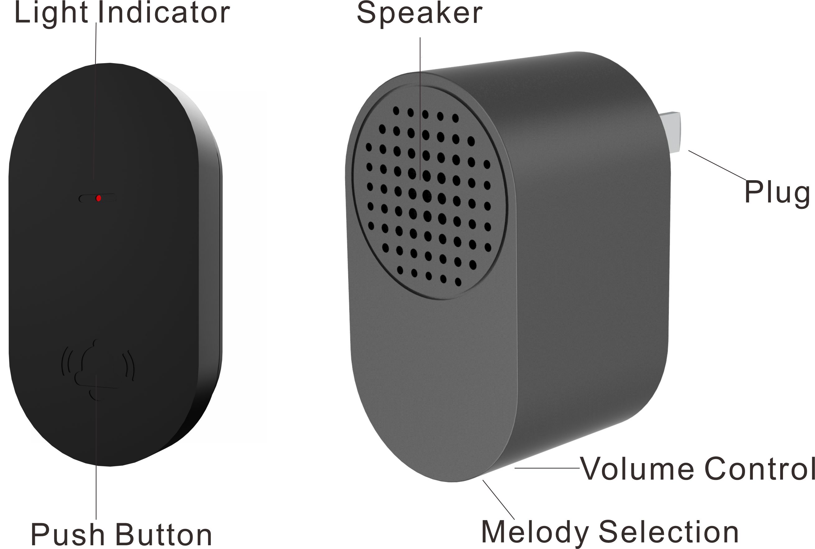 FLD-313,kinetic wireless doorbell FLD-313,kinetic wireless doorbell
