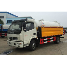 Camión de aspiración de aguas residuales al vacío y limpieza a alta presión