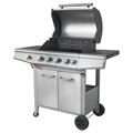 4 Burner Cabinet Liquid Propane Gas Grill