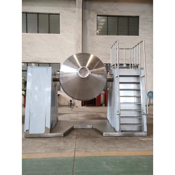 Equipo de secadora Vacuación giratoria de doble cono