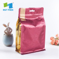 Compostable Tea Coffee Packaging Kraft Paper Bags