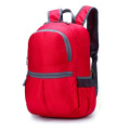 Scratch resistant waterproof folding Nylon Double knapsack