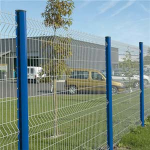 powder coated welded fence panels